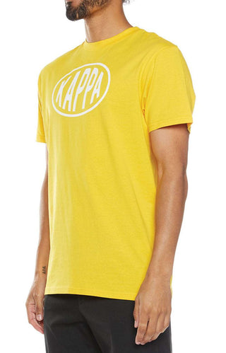 Authentic Pop Esazar T-Shirt - Dark Yellow/White