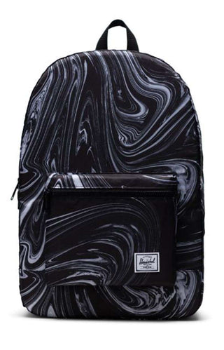 Packable Daypack - Paint Pour Black
