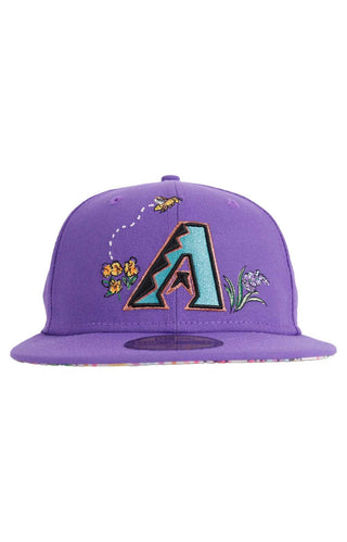 Arizona Diamondbacks Watercolor Floral 59FIFTY Fitted Hat