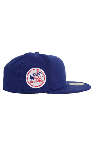 LA Dodgers 1980 All Star Game Patch Up 59FIFTY Fitted Hat