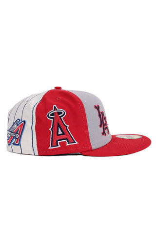 Anaheim Angels Logo Pinwheel 59FIFTY Fitted Hat