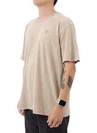 (WSR91AWA) Newington T-Shirt - Sandstone Overdyed Acid Wash