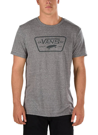 Triblend Full Patch T-Shirt - Heather Grey