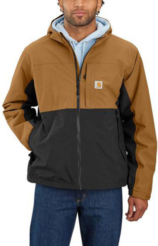 (105751)Storm Defender Relaxed Fit LW Packable Jacket - Carhart Brown