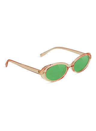 Stanton Sunglasses - Transparent Tea/Mint Lens