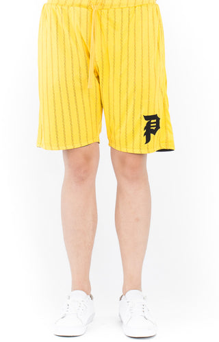 Dirty P Reversible Shorts - Gold/Black