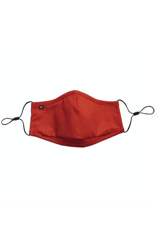 Kids Anti Bacterial Knit Face Mask - Red