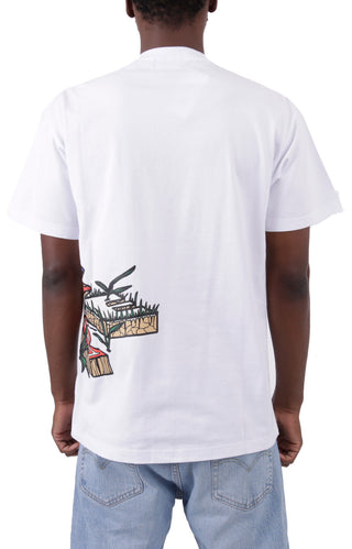 Mushroom Logo T-Shirt - White