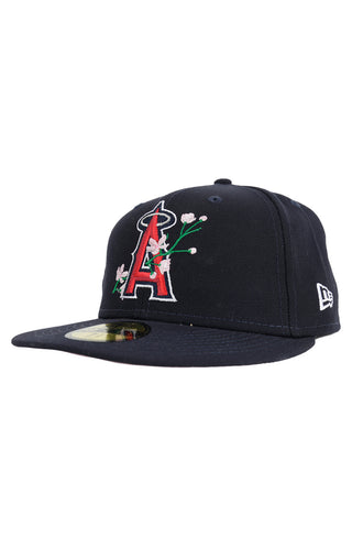 Anaheim Angels Side Patch Bloom 59FIFTY Fitted Hat