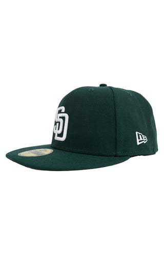 San Diego Padres 59Fifty Fitted Hat - Dark Green (60291397)