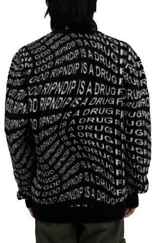 Drug From God Knit Mohair Sweater