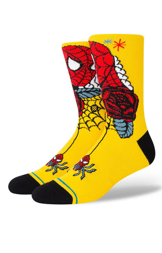 Spidey Snz Socks - Yellow