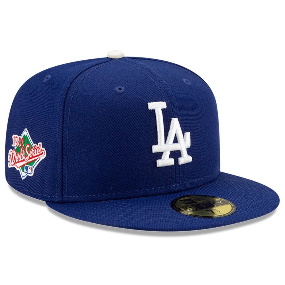 LA Dodgers 1988 World Series Side Patch 59Fifty Fitted Hat - Royal Blue (60188225)