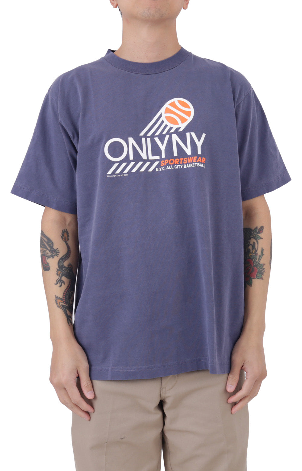 All City Basketball T-Shirt - Slate