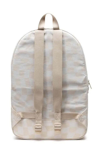 Daypack Backpack - Groovy Check Natural/White