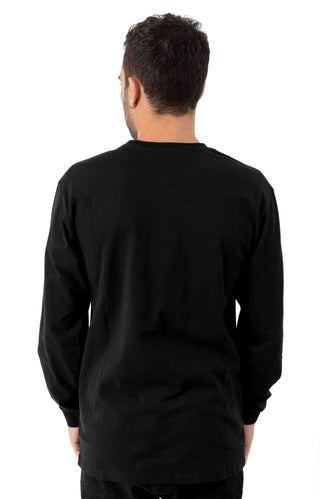 Basic L/S Pocket Shirt - Black
