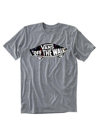 OTW Logo FIll T-Shirt - Heather Grey/Neon Floral