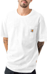 (K87) Workwear Pocket T-Shirt - White