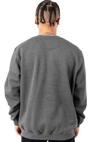 (103852) Crewneck Pocket Sweatshirt - Carbon Heather