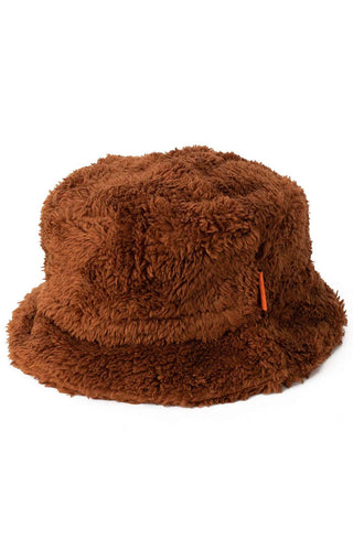 High Pile Bucket Hat - Brown