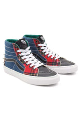 (2QG9GB) Tartan Daze Sk8-Hi Shoes - Multi