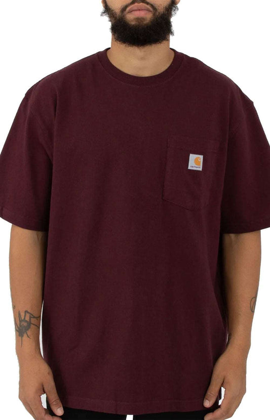 (K87) Workwear Pocket T-Shirt - Port