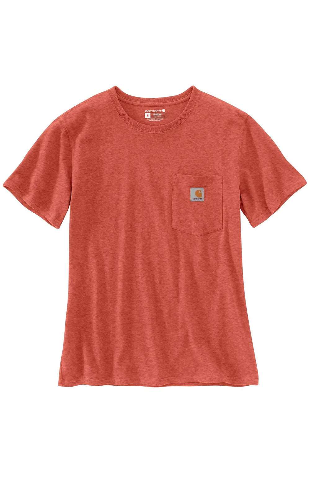 (103067) WK87 Workwear Pocket T-Shirt - Earthen Clay Heather