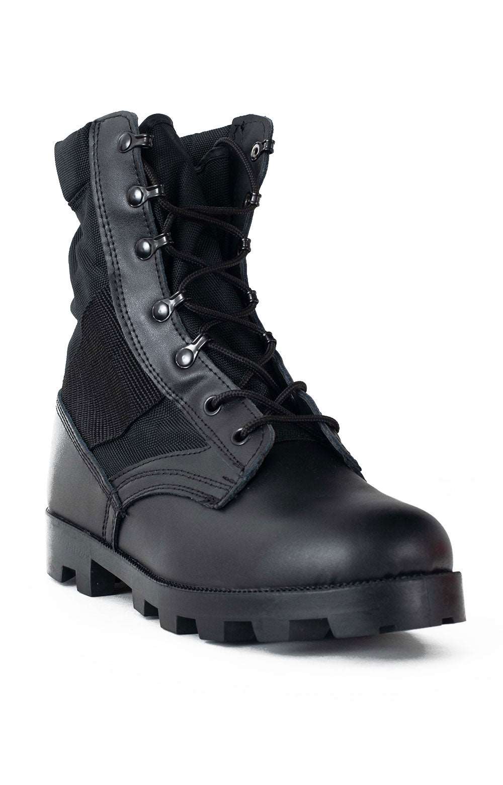 (5090) Black G.I. Type Speedlace Jungle Boots - Black