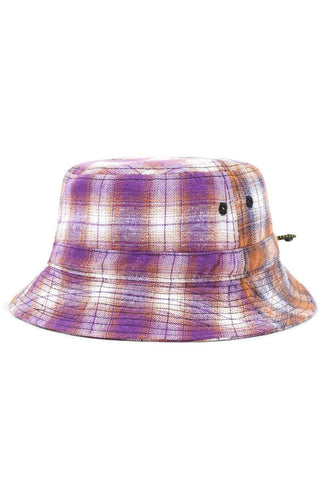 Patchwork Plaid Bucket Hat