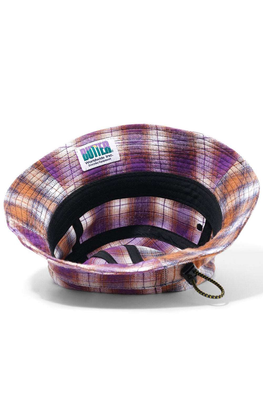 Patchwork Plaid Bucket Hat