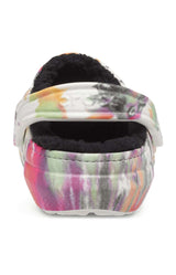 Classic Lined Tie-Dye Clogs - Black/Multi