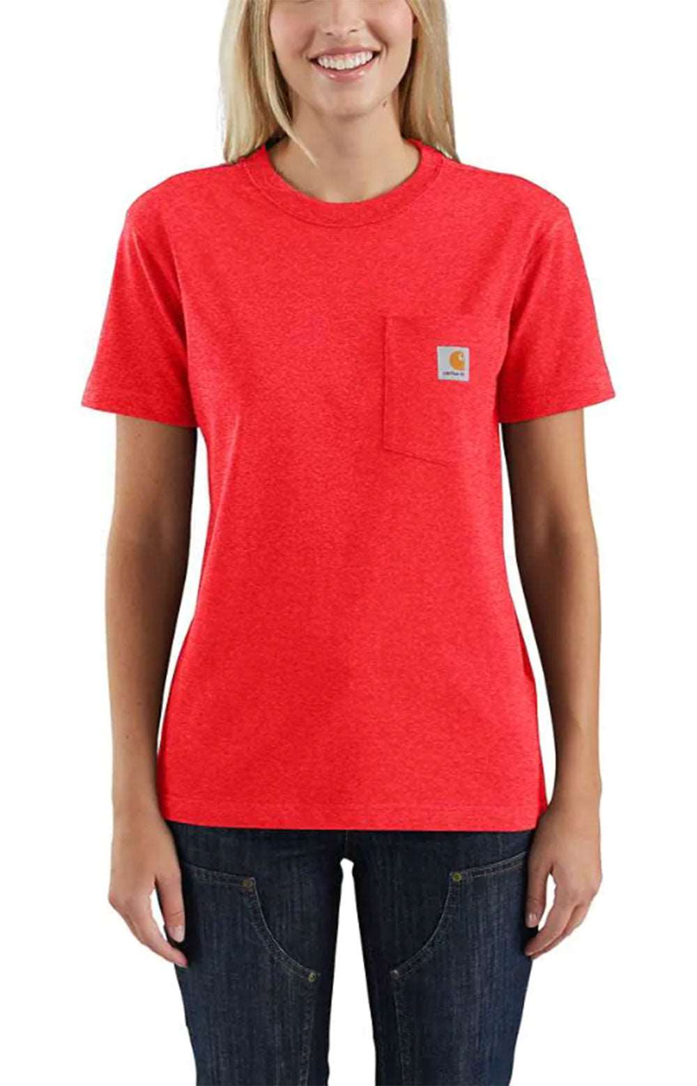 (103067) WK87 Workwear Pocket T-Shirt - Currant Heather