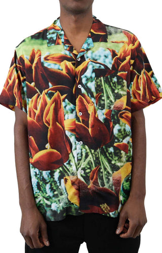 Bloom Woven Button-Up Shirt