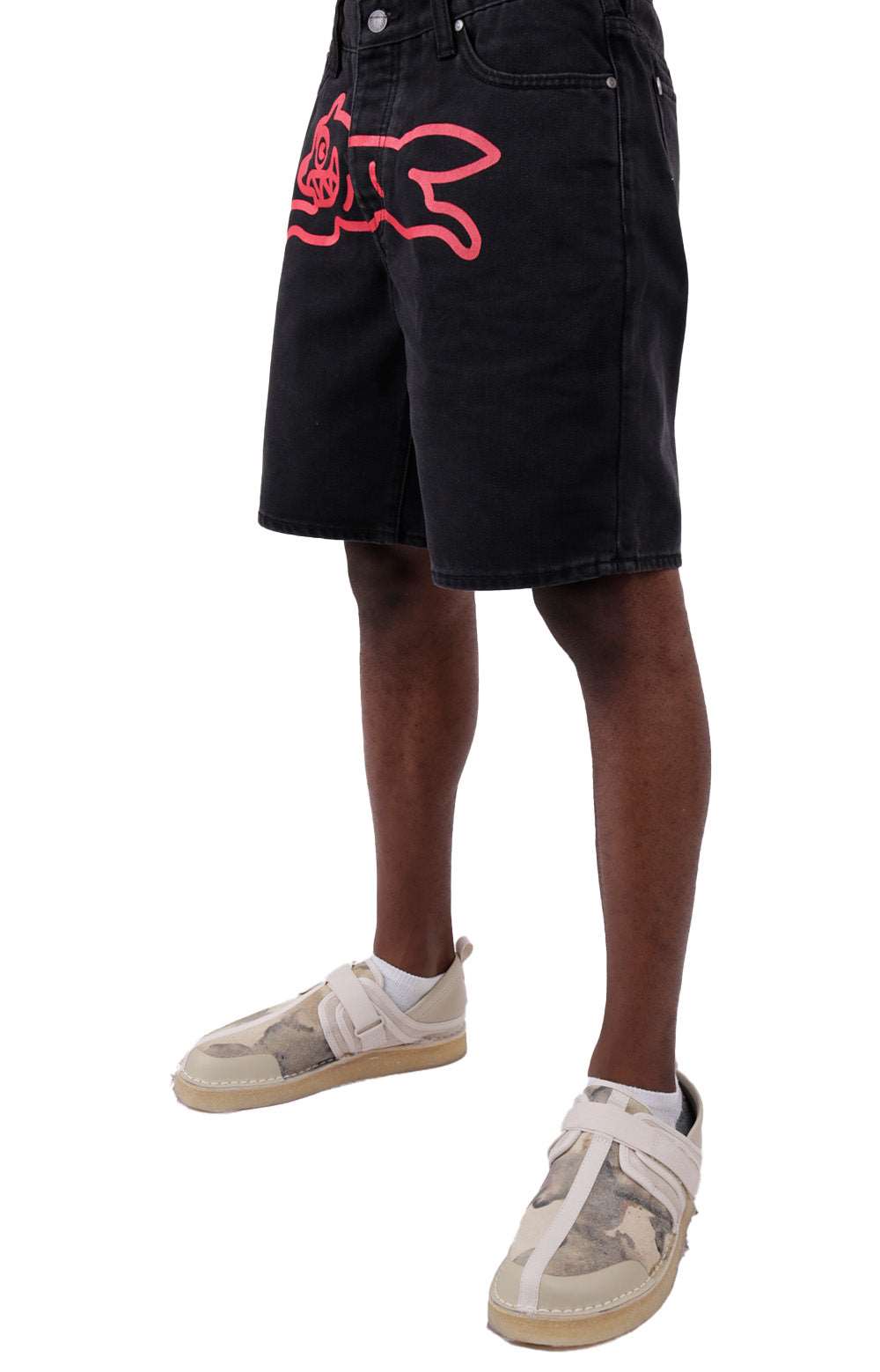 Cherry Short - Black Rinse