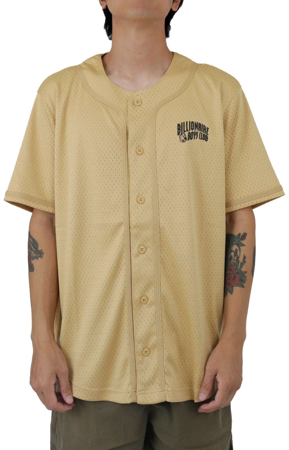 Billionaire Boys Club Bb Cadet Baseball Jersey New Wheat / L