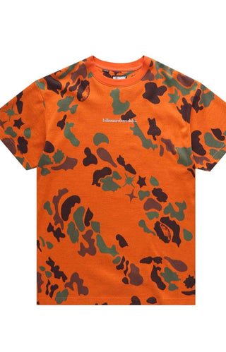 BB Foilage SS Knit T-Shirt - Red/Orange