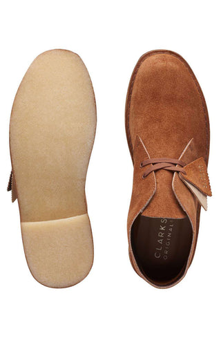 (26168531) Desert Boots - Ginger Hairy Suede