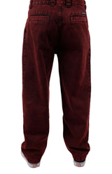 Grund Chinos - Red/Black