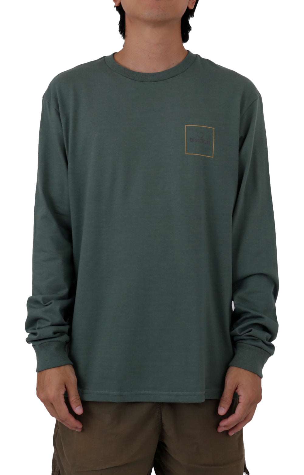 Alpha Square L/S Shirt - Dark Forest