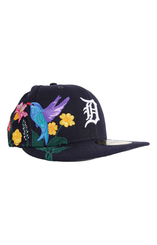 New Era, Detroit Tigers Blooming 59FIFTY Fitted Hat 7 5/8 / Blue