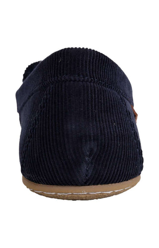 (SMF6212ARL) Collins Moc Slippers - Navy