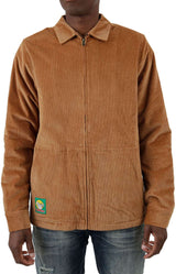 Brass Corduroy Jacket - Rust