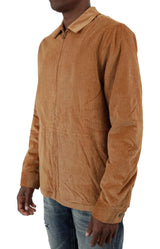 Brass Corduroy Jacket - Rust