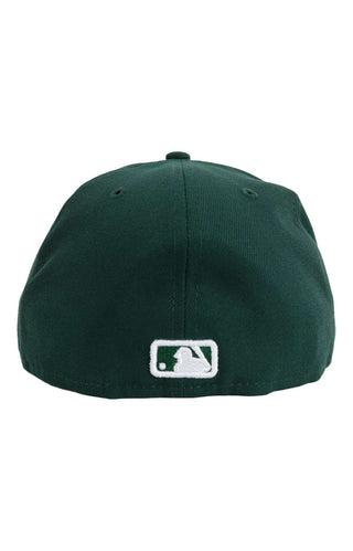 NY Mets 59Fifty Fitted Hat - Dark Green