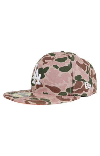 LA Dodgers Duck Camo 59Fifty Fitted Hat
