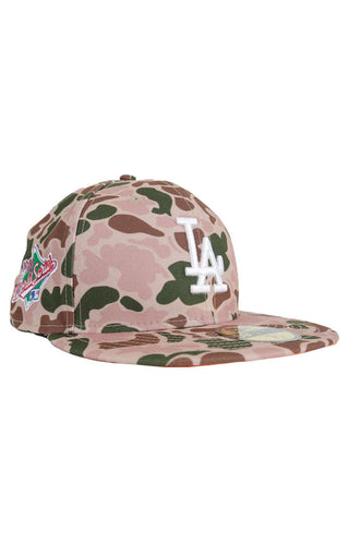 LA Dodgers Duck Camo 59Fifty Fitted Hat