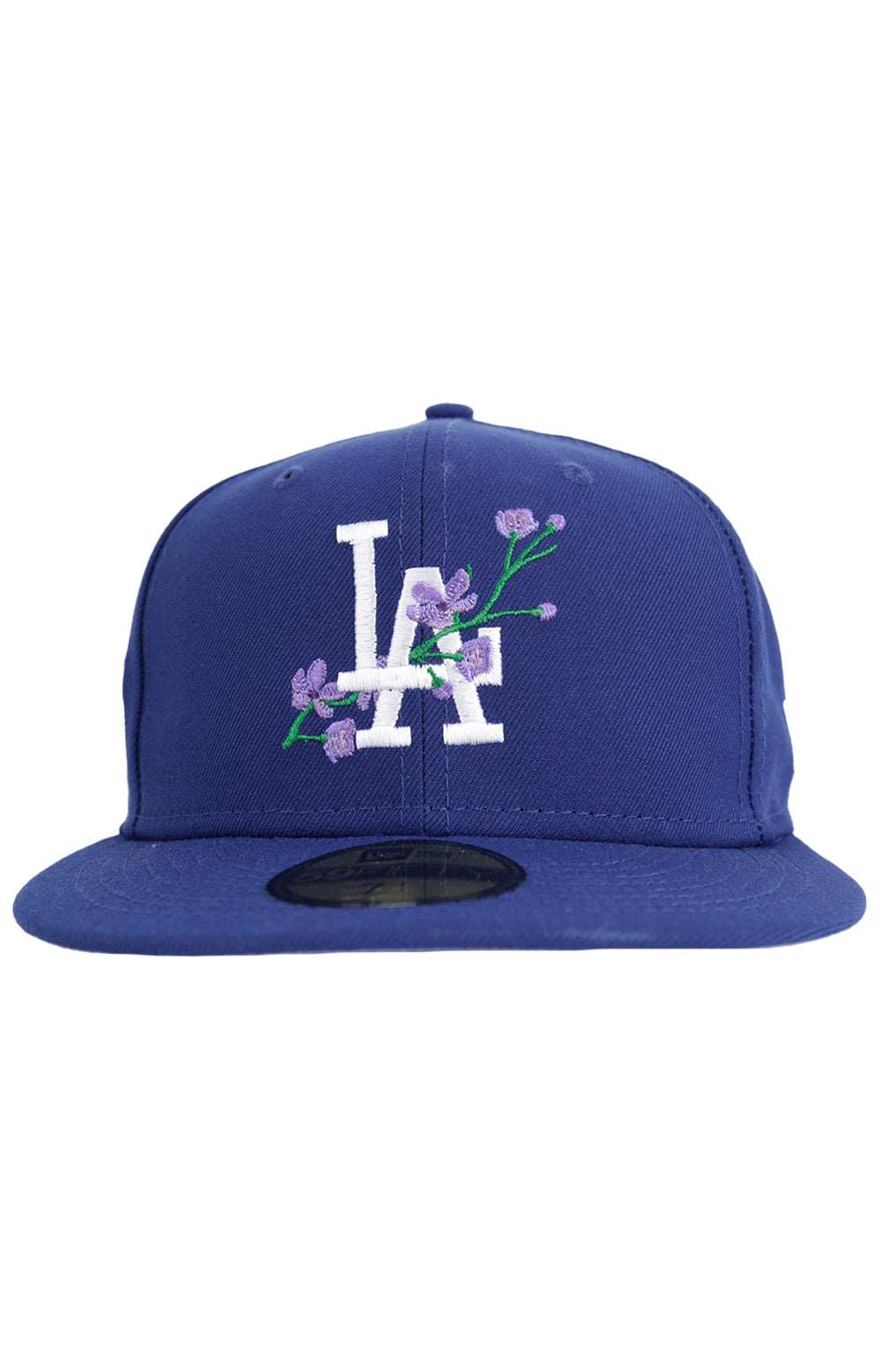 LA Dodgers Side Patch Bloom 59FIFTY Fitted Hat