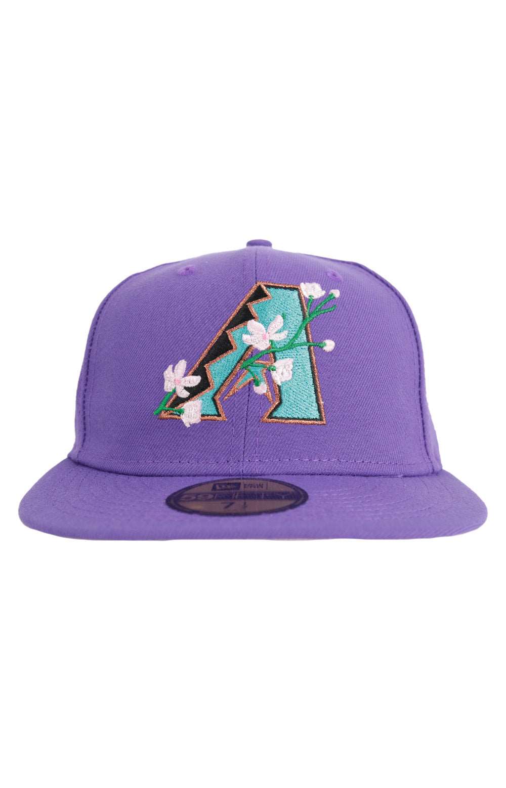 Men's Arizona Diamondbacks New Era Purple Blooming 59FIFTY Fitted Hat