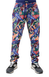 (PK80RL-AY60) Rib Waistband PJ Pant - Prep Rally Print