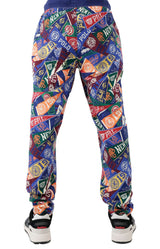 (PK80RL-AY60) Rib Waistband PJ Pant - Prep Rally Print